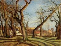 Pissarro, Camille - Groves of Chestnut Trees at Louveciennes